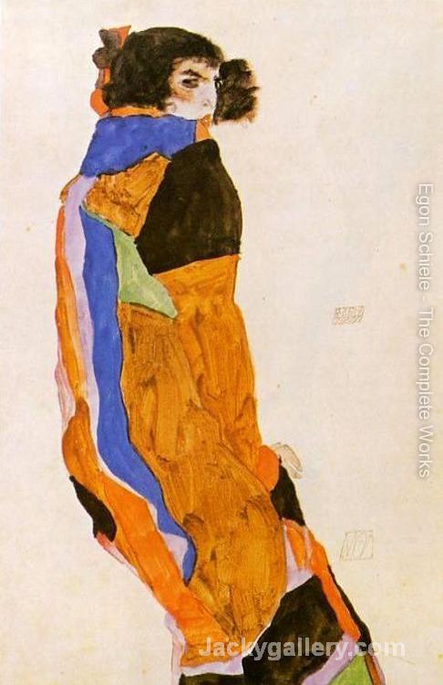 The Dancer Moa by Egon Schiele paintings reproduction